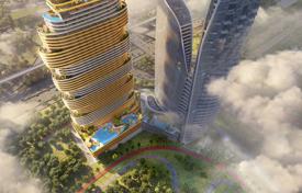 Новая высотная резиденция Sapphire с бассейнами, спа-центром и коворкингом рядом с каналом и автомагистралью, Al Safa, Дубай, ОАЭ за От $594 000