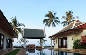 Вилла в тайском стиле прямо на пляже, Маенам, Сураттхани, Таиланд за $8 400 в неделю