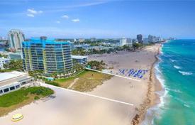 Двухкомнатная квартира с видом на океан в резиденции на первой линии от пляжа, Форт-Лодердейл, Флорида, США за $936 000