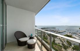 Меблированная квартира с видом на океан в резиденции на первой линии от пляжа, Эджуотер, Флорида, США за $1 590 000
