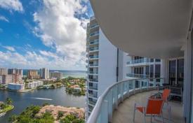 Современная квартира с видом на океан в резиденции на первой линии от набережной, Авентура, Флорида, США за $1 202 000