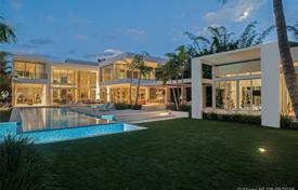 Роскошная вилла с бассейном, гаражом и террасой, Майами-Бич, США за $29 000 000