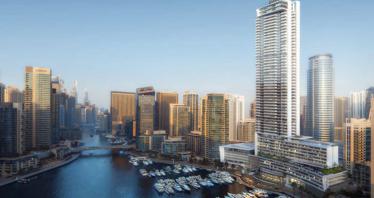 Апартаменты с обслуживанием в высотной резиденции Vida со спа-центром и конференц-залом, Dubai Marina, Дубай, ОАЭ