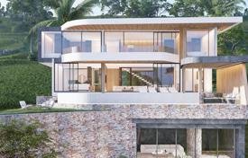 Трёхэтажная вилла с большими комнатами, террасами, садом, бассейном, Самуи, Таиланд за 1 026 000 €