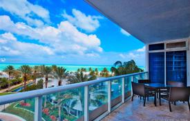 Комфортабельная квартира с видом на океан в резиденции на первой линии от пляжа, Майами-Бич, Флорида, США за $3 490 000
