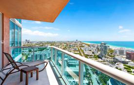 Элитная квартира с видом на океан в резиденции на первой линии от пляжа, Майами-Бич, Флорида, США за $3 150 000