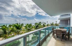 Светлые апартаменты с видом на океан в резиденции на первой линии от пляжа, Сарфсайд, Флорида, США за $2 490 000