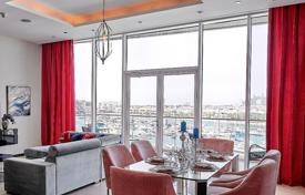 Четырехкомнатная квартира в резиденции с бассейном и прямым выходом на пляж, Пальма Джумейра, Дубай, ОАЭ за $2 800 в неделю
