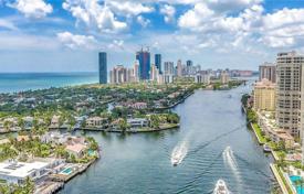 Современная квартира с видом на океан в резиденции на первой линии от набережной, Авентура, Флорида, США за $1 173 000