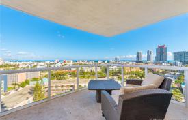 Белоснежные трехкомнатные апартаменты с видом на океан в Майами-Бич, Флорида, США за $1 199 000