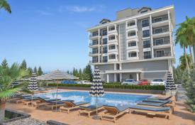 Элитные апартаменты в новой закрытой резиденции с бассейном, в 200 метрах от моря, Аланья, Турция за $179 000