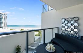 Элитные апартаменты с видом на океан в резиденции на первой линии от пляжа, Майами-Бич, Флорида, США за $2 450 000