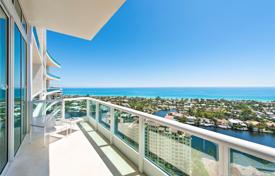Комфортабельные апартаменты с видом на океан в резиденции на первой линии от пляжа, Авентура, Флорида, США за 2 722 000 €