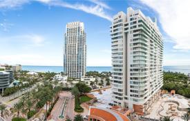 Элитные апартаменты с видом на океан в резиденции на первой линии от пляжа, Майами-Бич, Флорида, США за $1 850 000