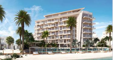 Элитный жилой комплекс Beach House с гостиничным сервисом и собственным пляжем на острове Palm Jumeirah, Дубай, ОАЭ