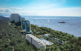 Продается современная квартира на 8этаже с видом на море, 2+1 в новом 9-ти этажном ЖК, район Шекветили за $383 000
