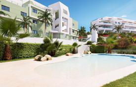 Апартаменты с садом и видом на море в закрытой резиденции с бассейном, Михас, Испания за 455 000 €