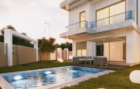 Новая вилла с бассейном, балконом и террасой, 7 минут до пляжа, Сиде, Турция за $547 000