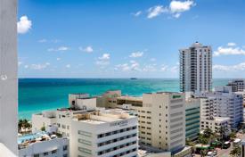 Меблированная квартира с видом на океан в резиденции на первой линии от пляжа, Майами-Бич, Флорида, США за $2 140 000