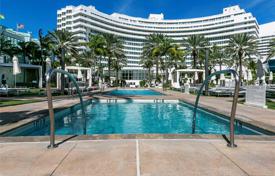 Стильные апартаменты с видом на океан в резиденции на первой линии от пляжа, Майами-Бич, Флорида, США за $869 000