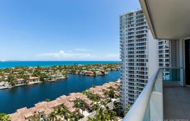 Комфортабельные апартаменты с видом на океан в резиденции на первой линии от пляжа, Авентура, Флорида, США за $980 000