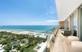 Элитная квартира с видом на океан в резиденции на первой линии от пляжа, Майами-Бич, Флорида, США за $2 990 000