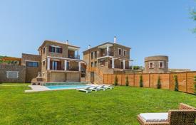 Двухэтажная вилла с бассейном и видом на море в 500 м от пляжа, Василикос, Греция за 4 550 € в неделю