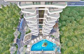 Первоклассный пентхаус с двумя террасами в современной резиденции с бассейнами и спа, рядом с пляжем, Махмутлар, Турция за $458 000