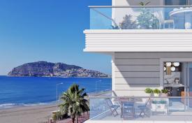 Квартиры на берегу моря в новой резиденции премиум-класса с бассейнами, садом и спа-зоной, в центре Аланьи, Турция за $422 000