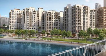 Апартаменты с террасами, видом на парк и гавань в ЖК Cedar, Dubai Creek Harbour, Дубай, ОАЭ
