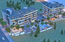 Новый пентхаус в малоэтажной резиденции с бассейном, садом и аквапарком, недалеко от пляжа, в центре Аланьи, Турция за 450 000 €