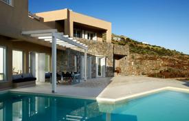 Стильная вилла класса люкс с видом на море и горы, Элунда, Крит, Греция за 7 500 € в неделю