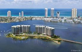 Комфортабельные апартаменты с террасой и видом на океан в здании с бассейном, сауной и спа, Авентура, США за $2 595 000