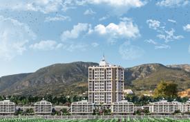 Просторные апартаменты с собственным садом в новой закрытой резиденции с аквапарком и круглосуточной охраной, Алания, Турция за $416 000