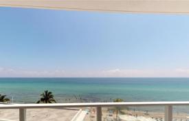 Современная квартира с видом на океан в резиденции на первой линии от набережной, Холливуд, Флорида, США за $1 210 000