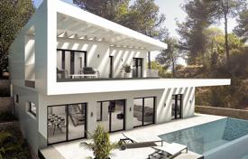 Новая вилла на стадии строительства с бассейном и видом на море, Альтеа, Аликанте, Испания за $1 466 000