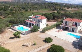 Две меблированные виллы с бассейном, садом и видом на море рядом с пляжем, Палики, Греция за 930 000 €