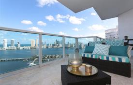 Современные апартаменты с видом на океан в резиденции на первой линии от пляжа, Авентура, Флорида, США за $1 500 000