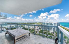 Дизайнерские апартаменты с панорамным видом на океан в Майами-Бич, Флорида, США за 2 050 000 €
