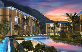 Меблированные квартиры под аренду в жилом комплексе на берегу моря в Камале, Пхукет, Таиланд за От $96 000