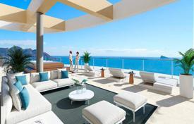 Пентхаус с панорамной террасой на берегу моря в Бенидорме, Аликанте, Испания за $1 874 000
