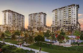 Двухуровневые апартаменты в новой резиденции с бассейнами, фитнес-центром и садами, рядом с центром Стамбула, Турция за $422 000