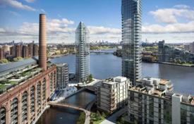 Просторные апартаменты с видом на Темзу в резиденции на берегу реки, в престижном районе Челси, Лондон, Великобритания за 1 887 000 €