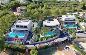 Трехэтажная новая вилла с бассейном и видом на море в Морайре, Аликанте, Испания за 1 725 000 €