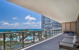 Стильные апартаменты с видом на океан в резиденции на первой линии от пляжа, Бал Харбор, Флорида, США за $5 900 000
