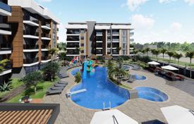 Новая квартира в комплексе с бассейном, аквапарком, сауной и фитнес-центром, Оба, Турция за $128 000