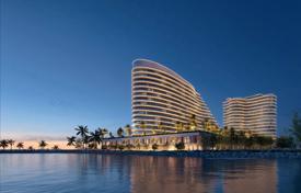 Новая резиденция на берегу моря с бассейном, собственным пляжем и спа-центром, Рас-эль-Хайма, ОАЭ за От $375 000