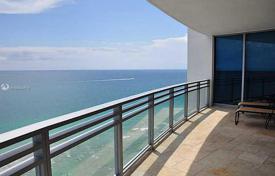 Комфортабельная квартира с видом на океан в резиденции на первой линии от пляжа, Холливуд, Флорида, США за $2 850 000