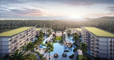 Новая резиденция с бассейнами и зонами отдыха недалеко от пляжа Лаян, Пхукет, Таиланд