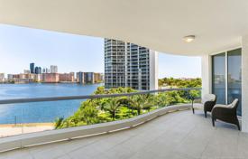 Светлые апартаменты с видом на океан в резиденции на первой линии от пляжа, Авентура, Флорида, США за 1 914 000 €